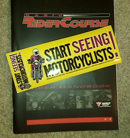 Start Seeing Motorcyclists! Sticker