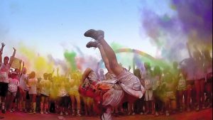 How I think I look - Color Run