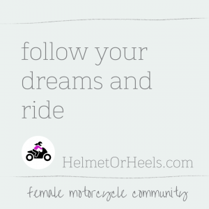 @helmetorheels - Follow your dreams and ride