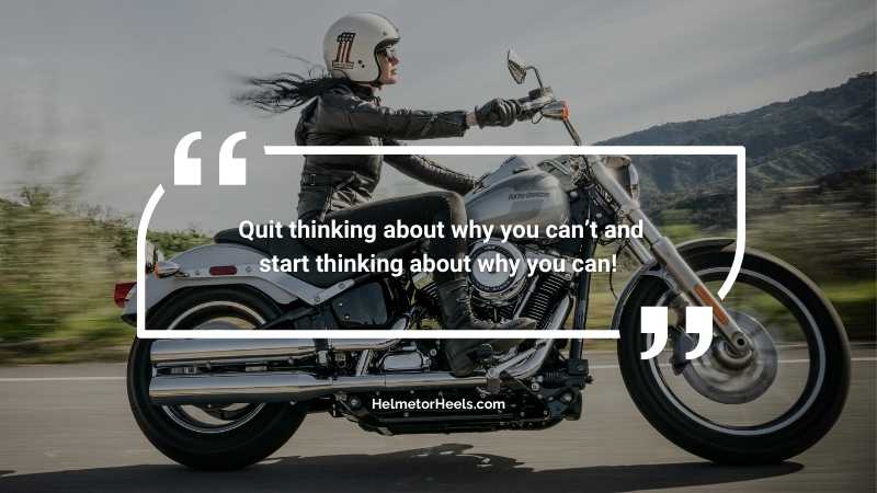 Develop Confidence Riding a Motorcycle