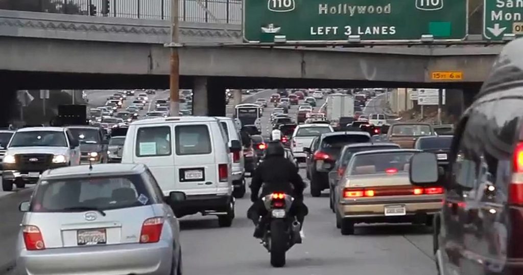 Lane Splitting in California