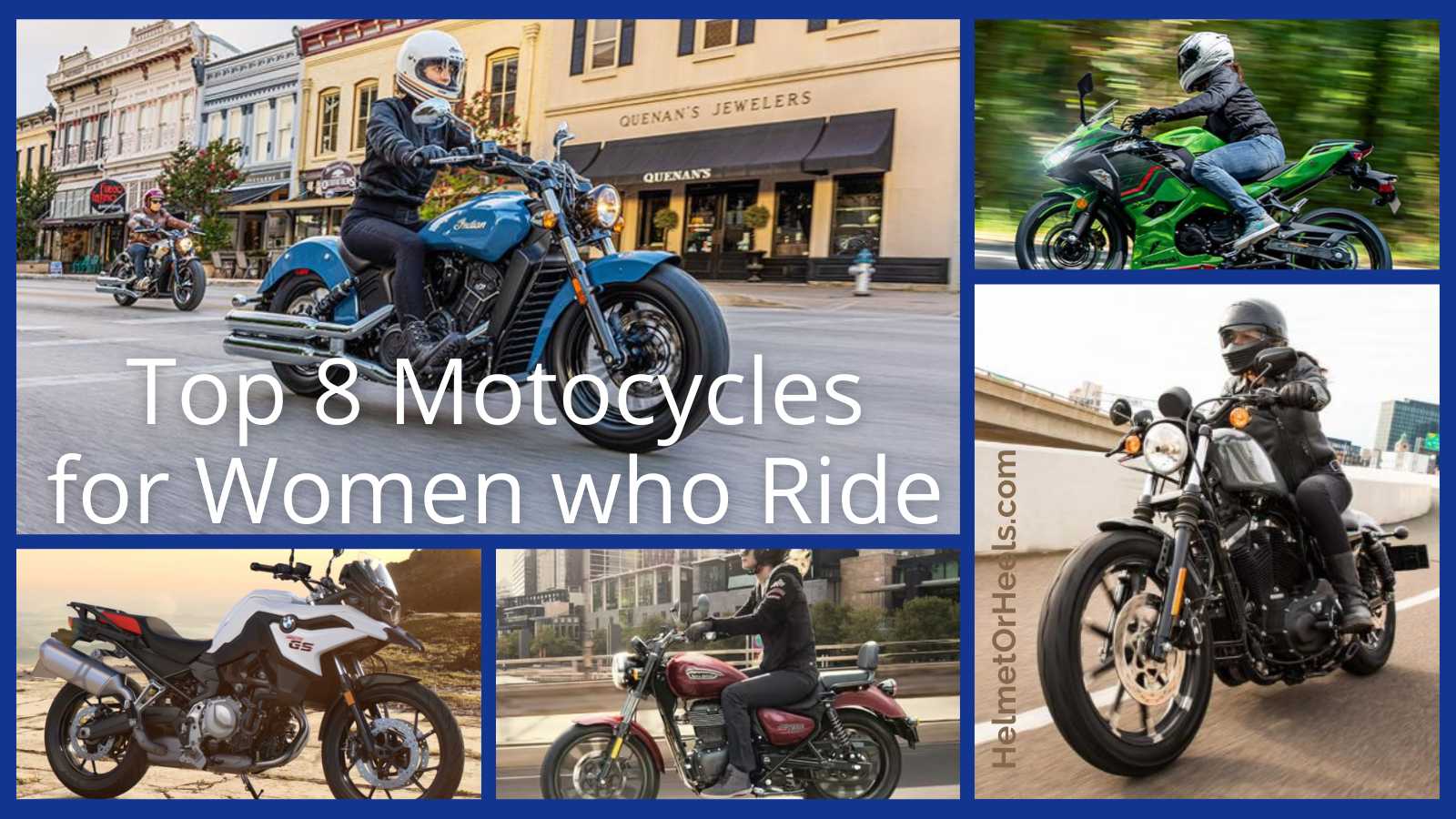 Breaking Stereotypes Top 8 Motorcycles for Women Who Ride