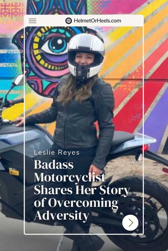 Badass Motorcyclist Shares Her Story - HelmetOrHeels.com