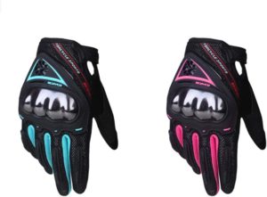 Women Motorcyclists Gloves - Helmet or Heels
